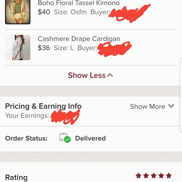 5⭐Rated Cashmere Drape Cardigan - Picture 7 of 7